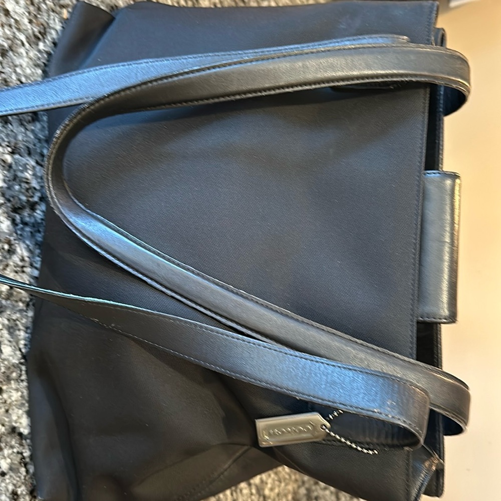 Coach vintage 7402 purse ,Nylon/leather.